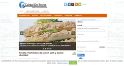 Desktop Screenshot of lacalidaddelnorte.com